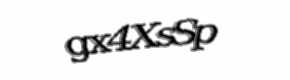 Security check image, please type the characters shown